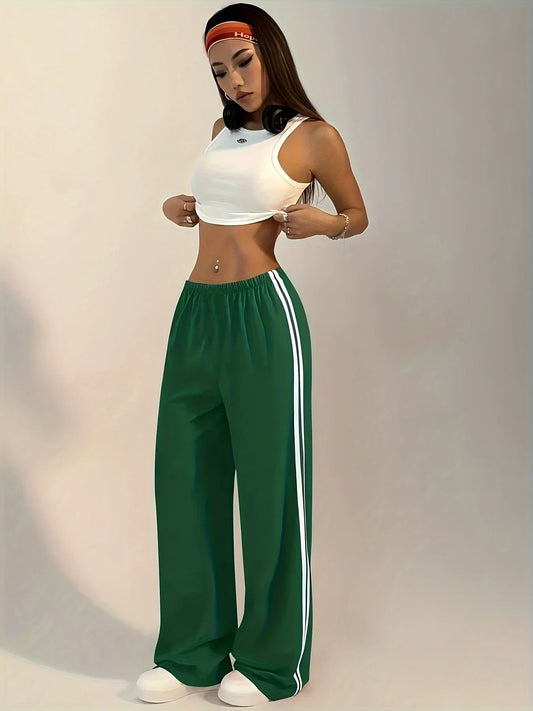 Comfortable Classic Straight Leg Pants - BritishElegance