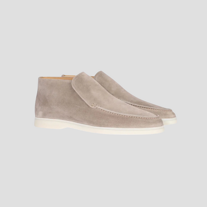 Sebastian | Suede Ankle Loafers 1