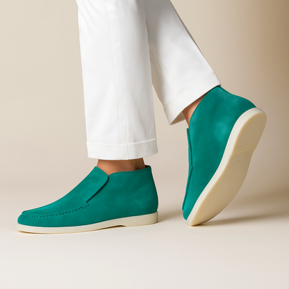 Sebastian | Suede Ankle Loafers 11
