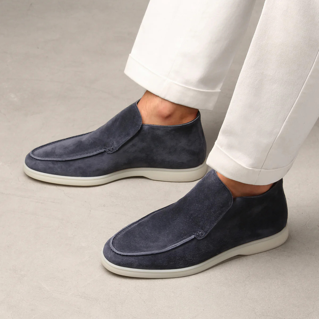 Sebastian | Suede Ankle Loafers 3