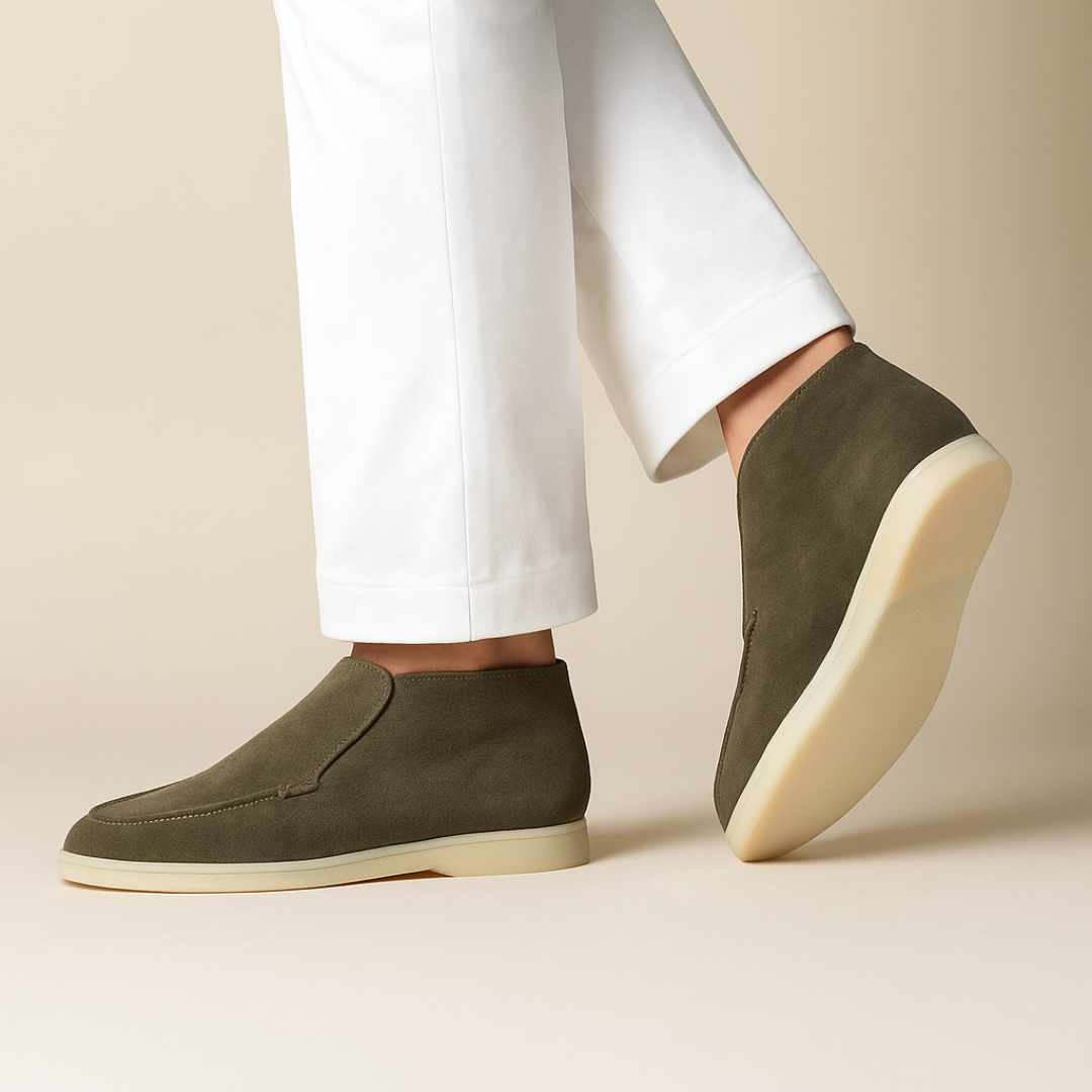 Sebastian | Suede Ankle Loafers 7
