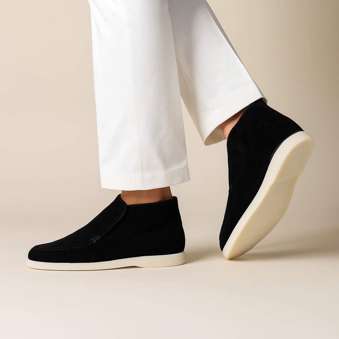 Sebastian | Suede Ankle Loafers 9