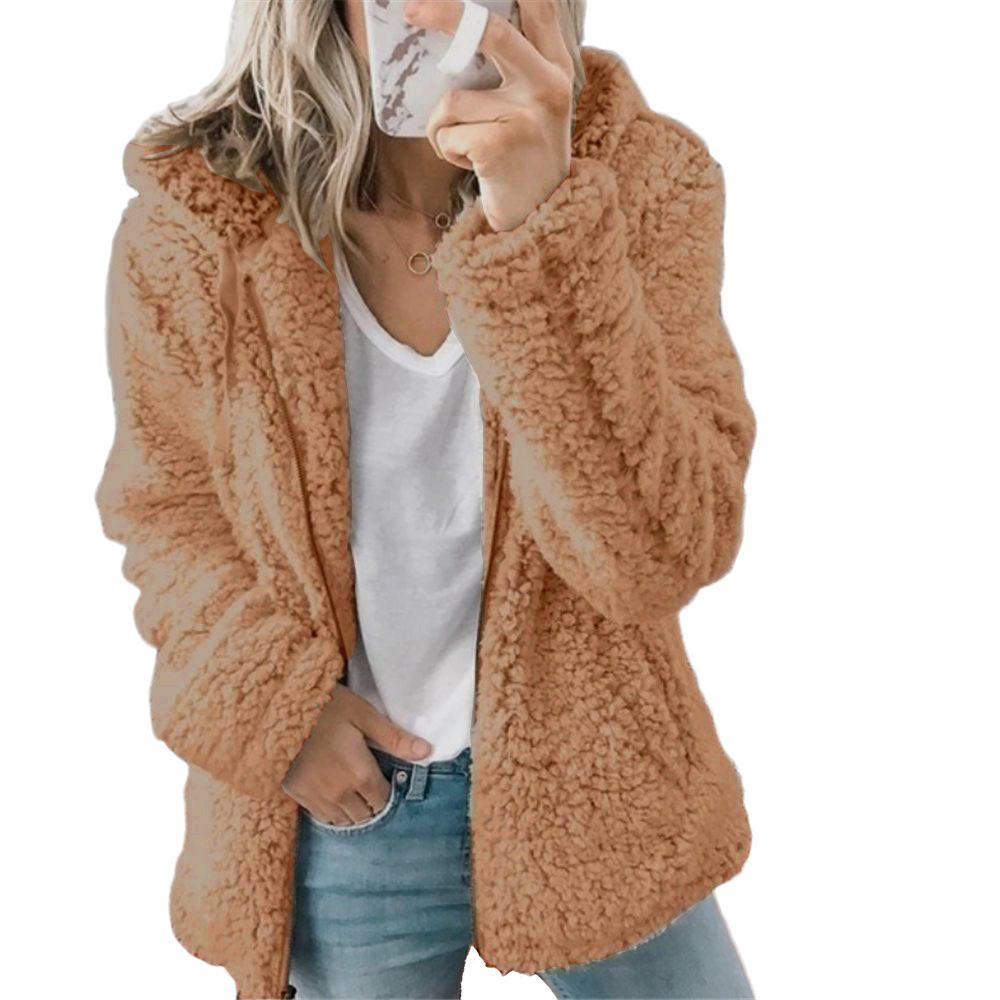 Donna Soft Warm Parka Jacket with Hood