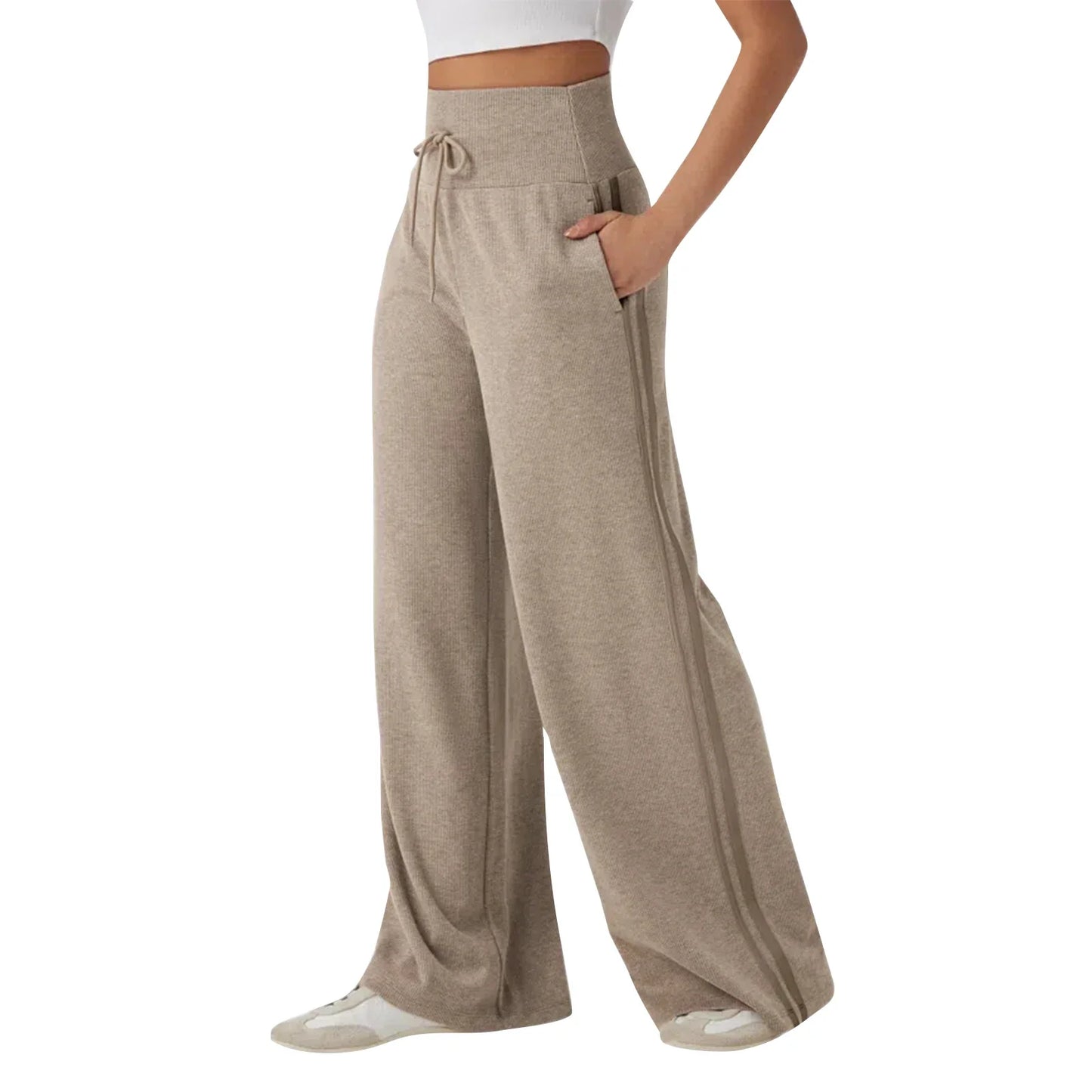 Ladies Comfortable Loose Fit Athletic Pants