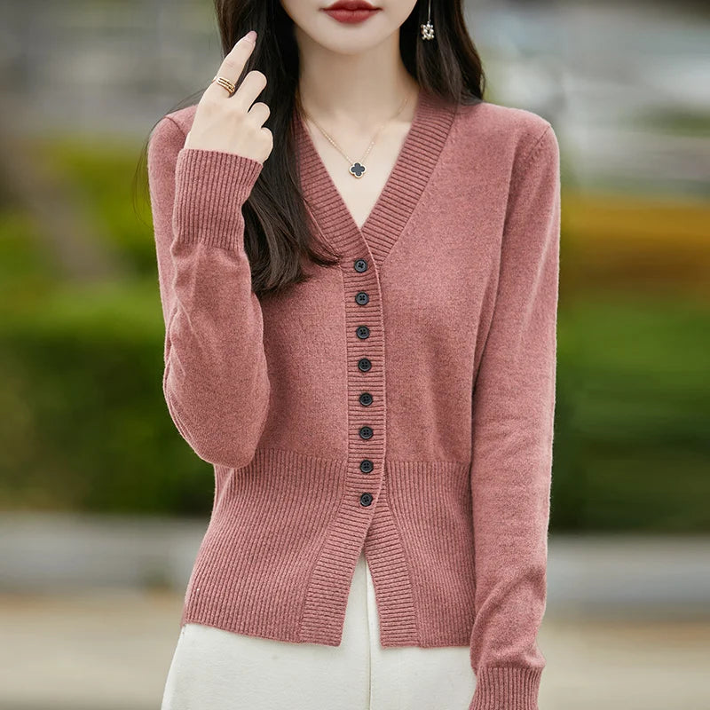 Cozy Women's Open Front Cardigan Sweater