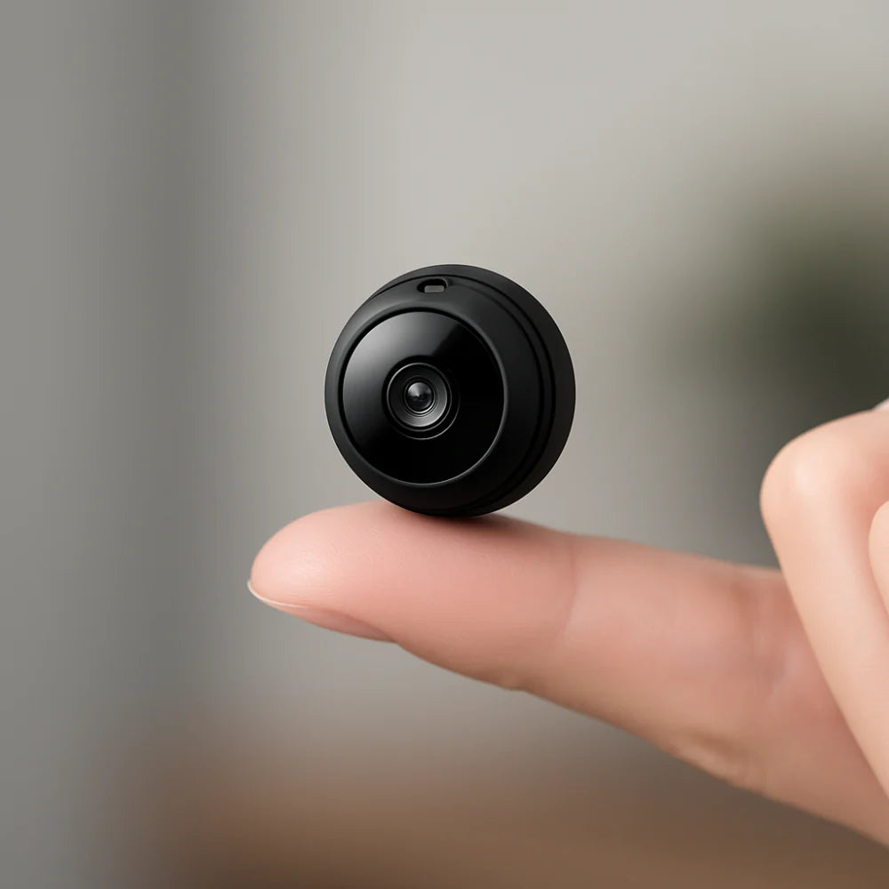 Compact WiFi Home Night Vision Surveillance Camera - VogeLuxe
