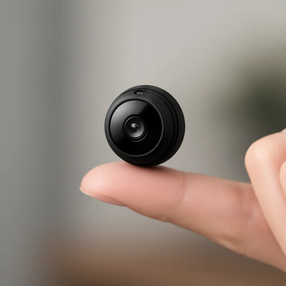 Compact WiFi Home Night Vision Surveillance Camera - VogeLuxe