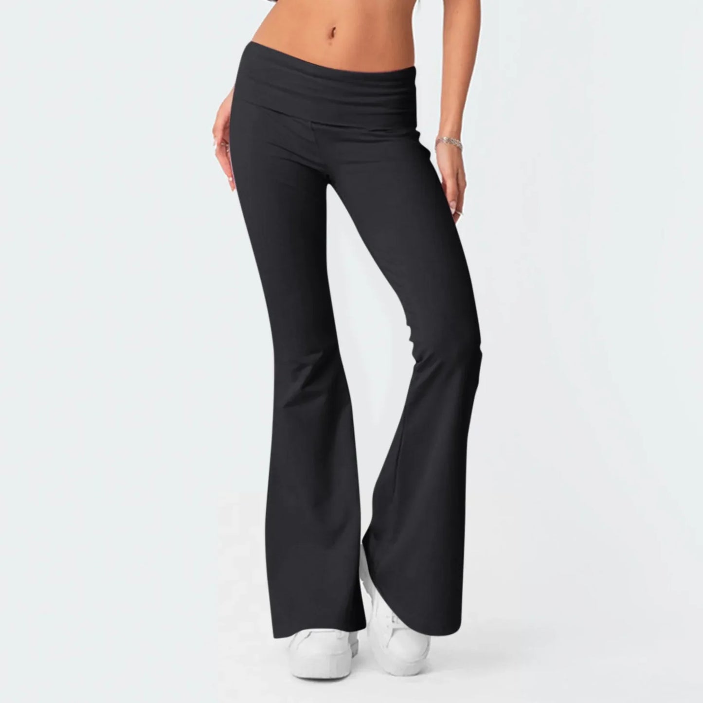 Comfortable Flared Leg Yoga Pants for Women