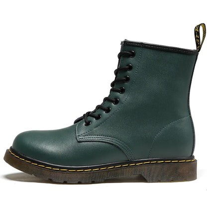 Insulated Leather Waterproof Chelsea Ankle Boots