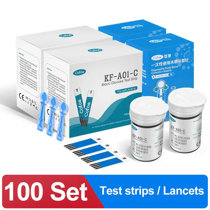 Accurate Blood Sugar Test Meter Kit with Strips