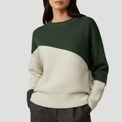 Selma | Colour-Block Jumper 0
