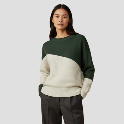Selma | Colour-Block Jumper 2