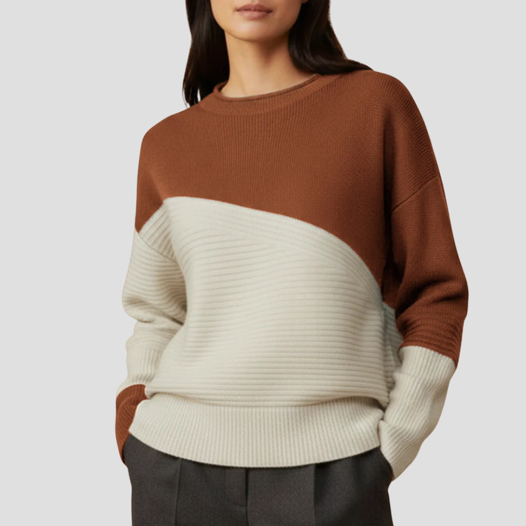 Selma | Colour-Block Jumper 4