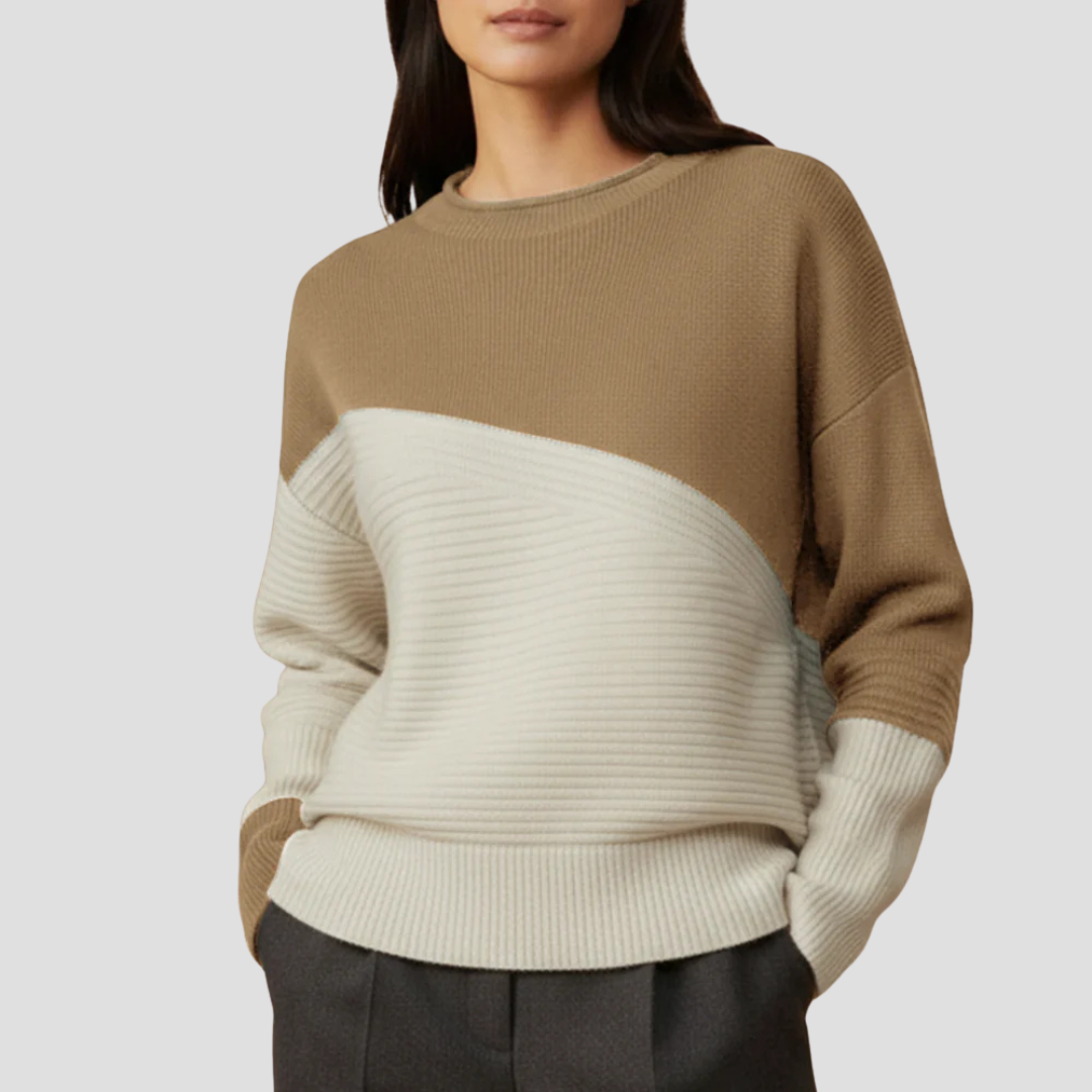 Selma | Colour-Block Jumper 5