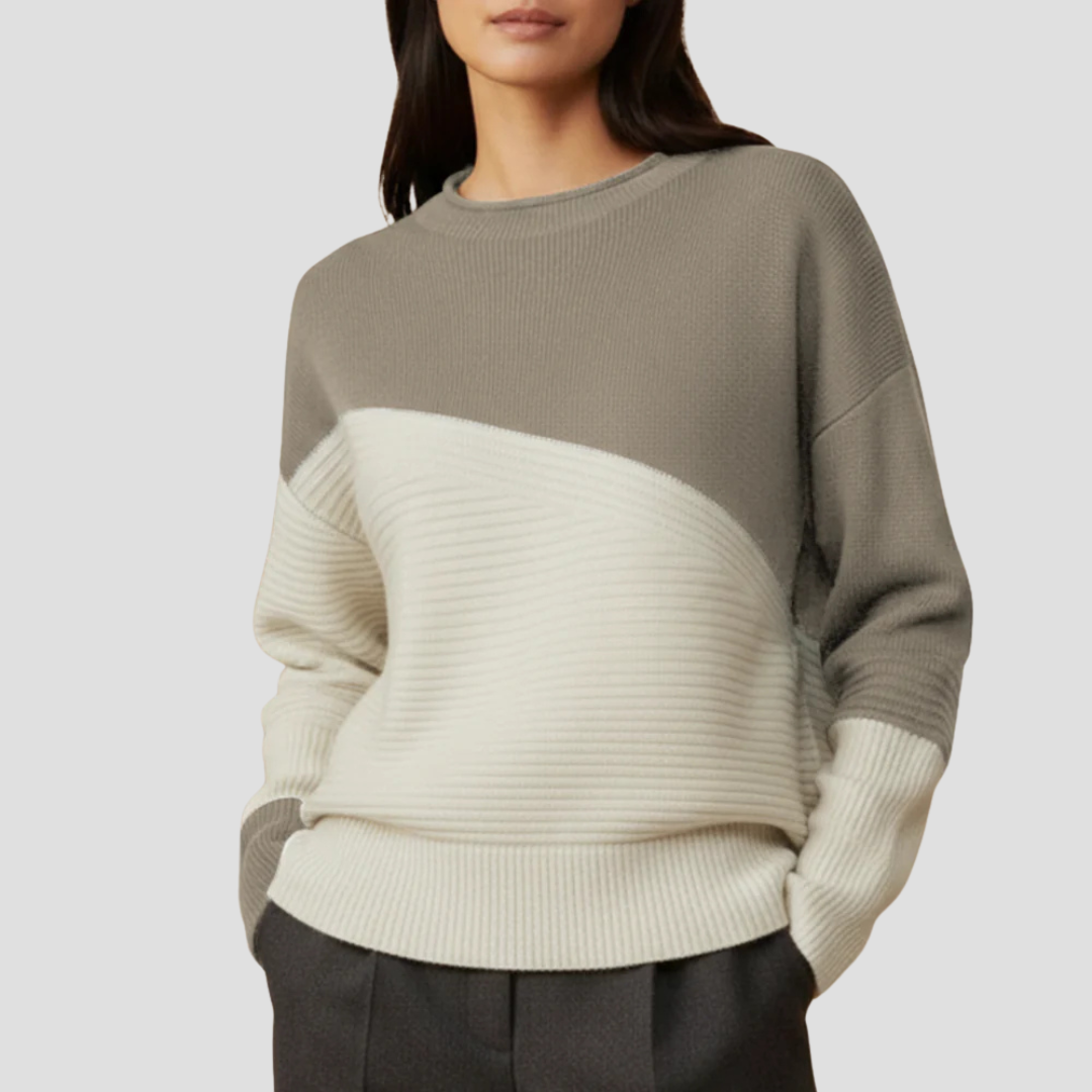 Selma | Colour-Block Jumper 6