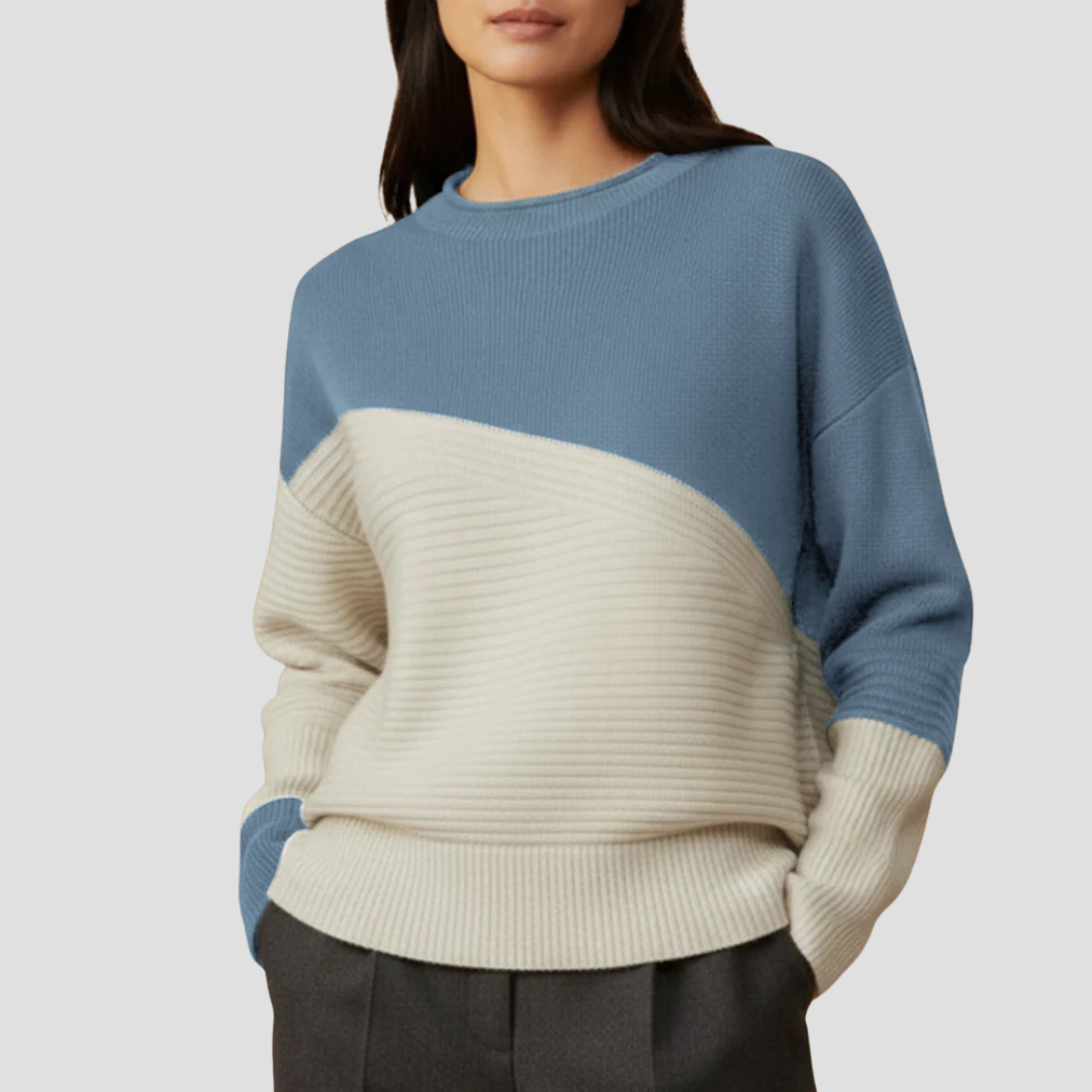 Selma | Colour-Block Jumper 7