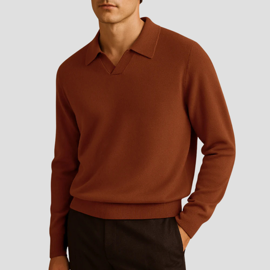Selwyn | Open Collar Jumper 0
