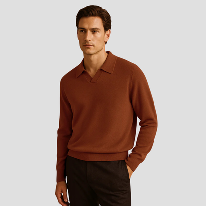 Selwyn | Open Collar Jumper 2