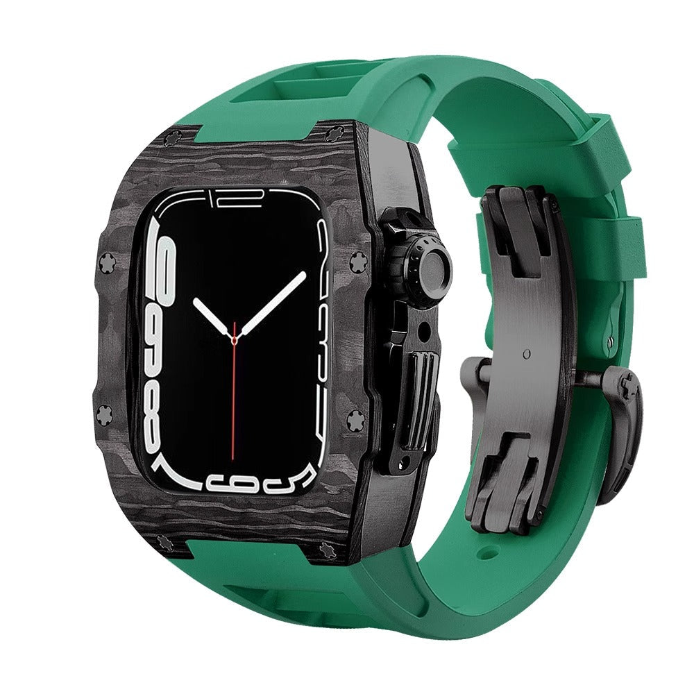 Slim Carbon Fiber Apple Watch Case Cover