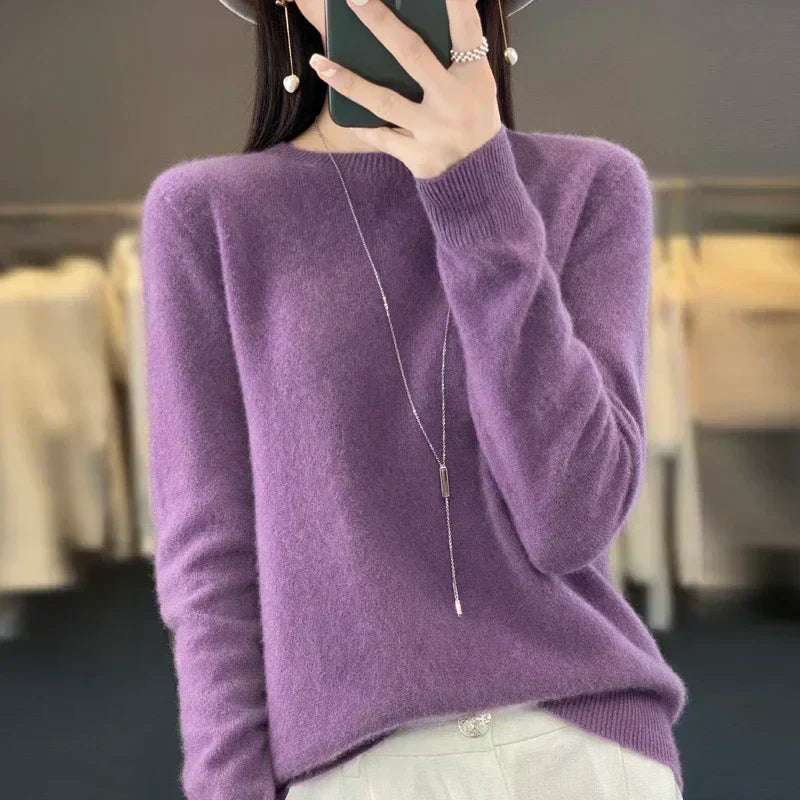 Premium Merino Wool Women's Sweater Soft and Cozy