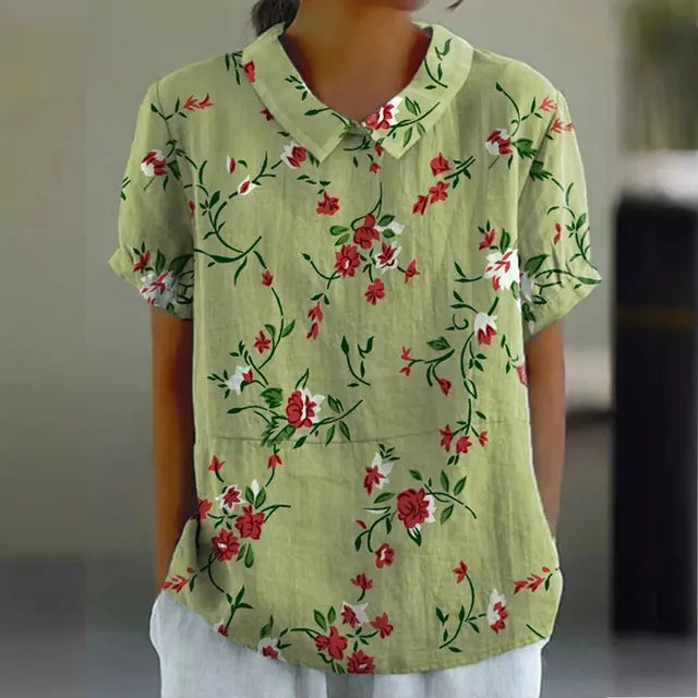 Floreal Donna Camicia Stilosa