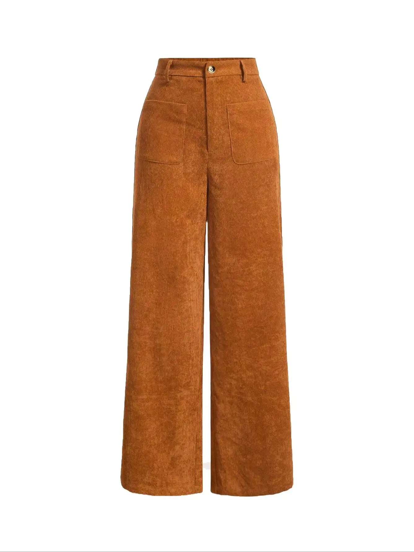 Comfortable Wide Leg High Waist Women's Pants