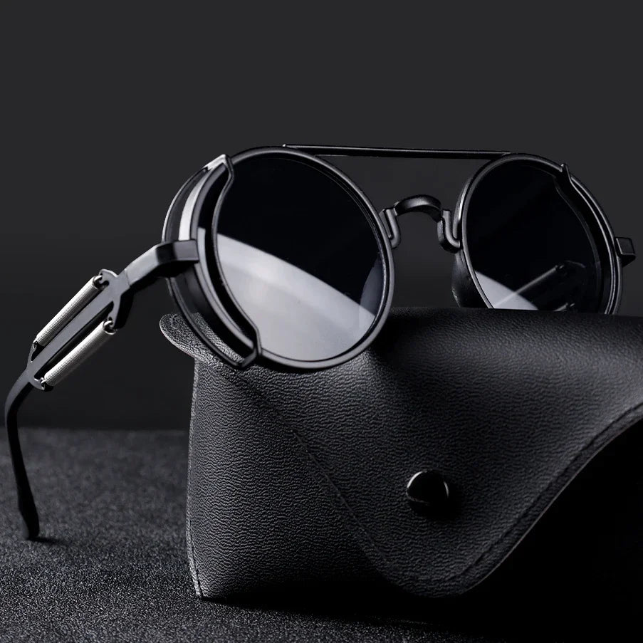 Retro Style Mirrored Aviator Shades Classic - BritishElegance
