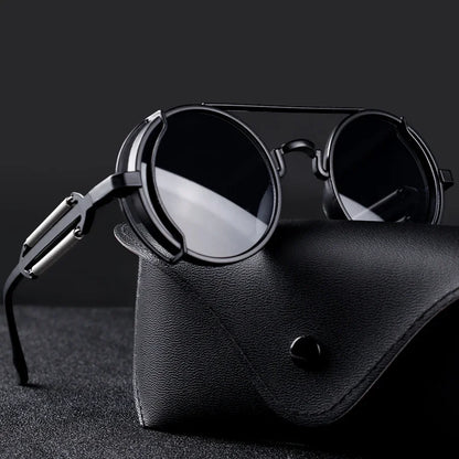Retro Style Mirrored Aviator Shades Classic - BritishElegance
