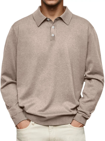 Men's Classic Fit Relaxed Polo Shirt