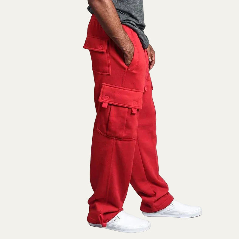 VogeLuxe | Men’s Relaxed Fit Cargo Sweatpants