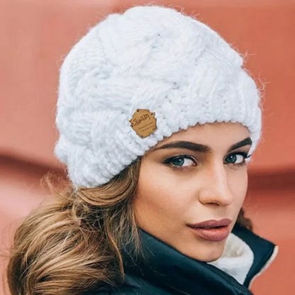 Warm Winter Knit Beanie for Ladies - VogeLuxe