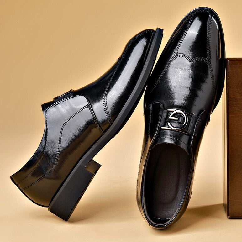 Classic Men's Dress Slip-On Shoes - VogeLuxe