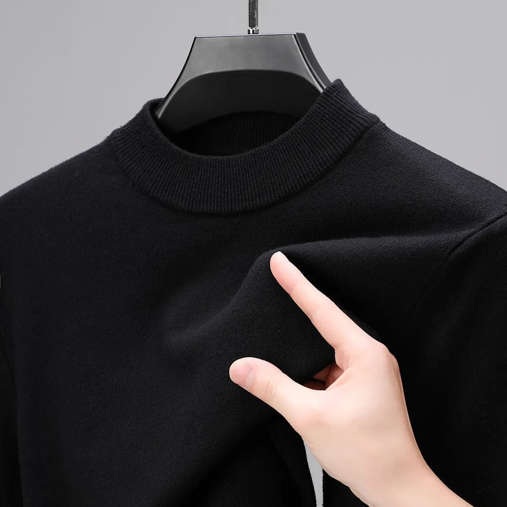 Classic Mens Plain Cashmere Sweater