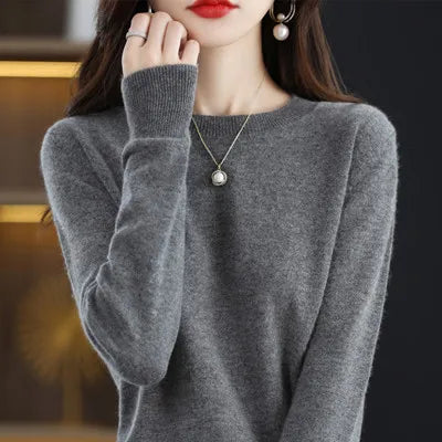 Pure Wool Women's Sweater for Cold Winter Days