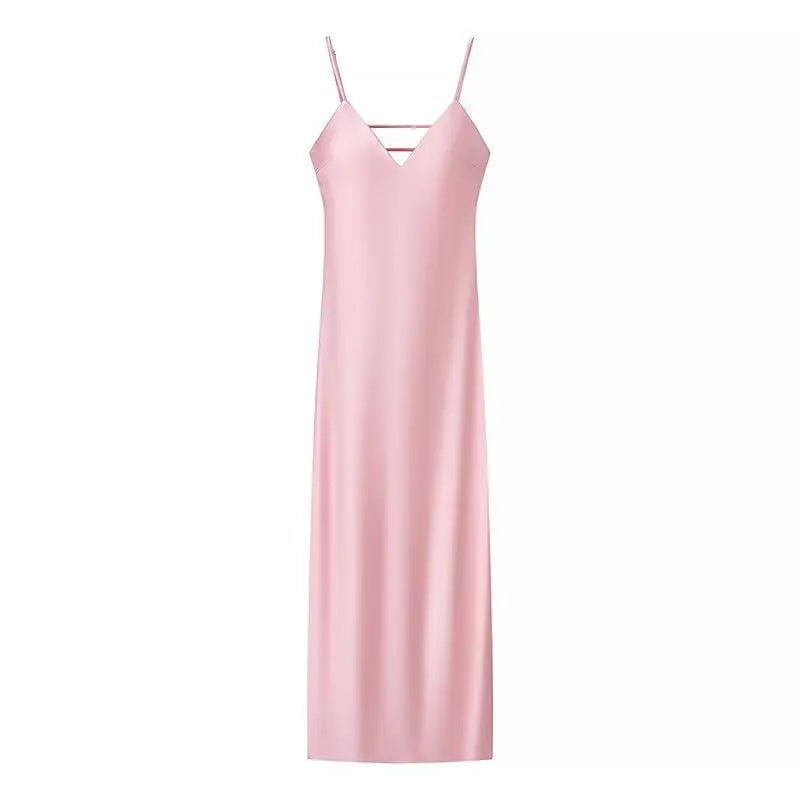 Relaxed Fit V Neck Sundress