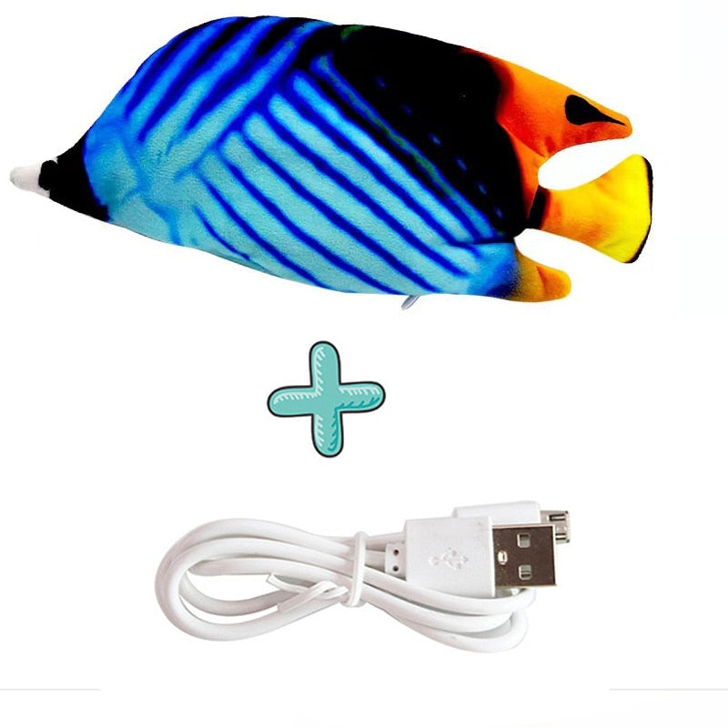 Fun Plush Fish Play Toy