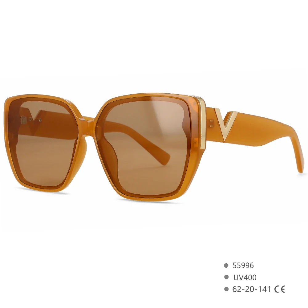 Vintage Style Mirror Aviator Women's Sunglasses