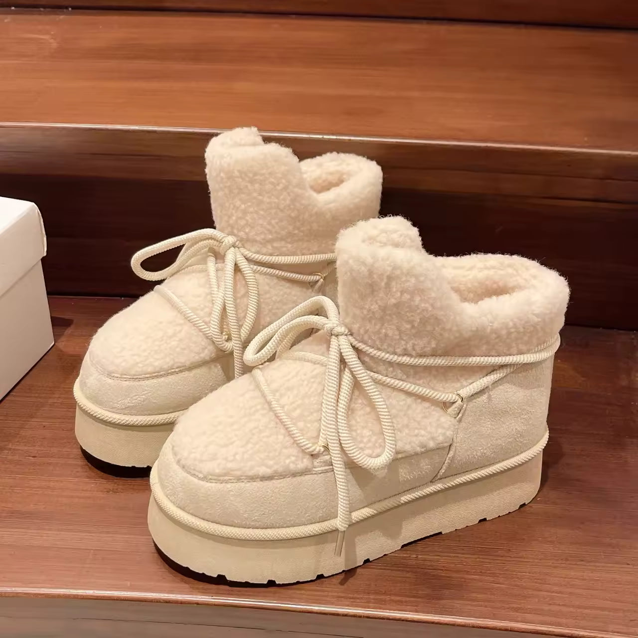 Warm Insulated Short Snow Boots for Women - VogeLuxe