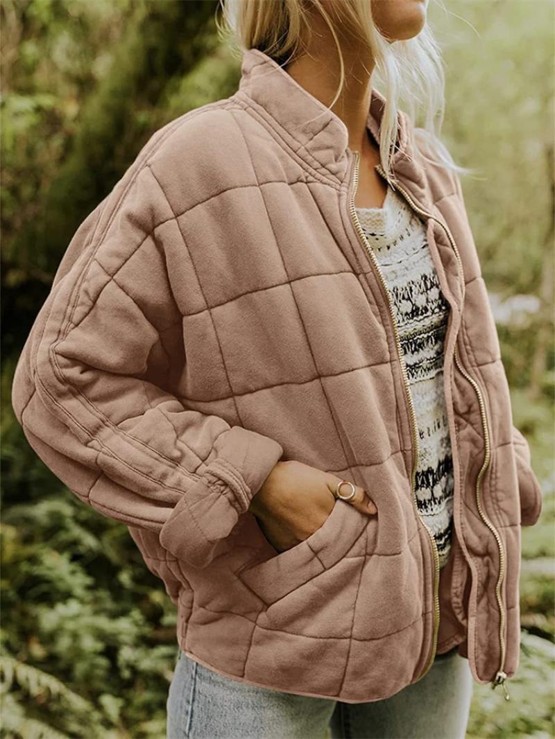 Rasmine | Chic Padded Zip Up Jacket