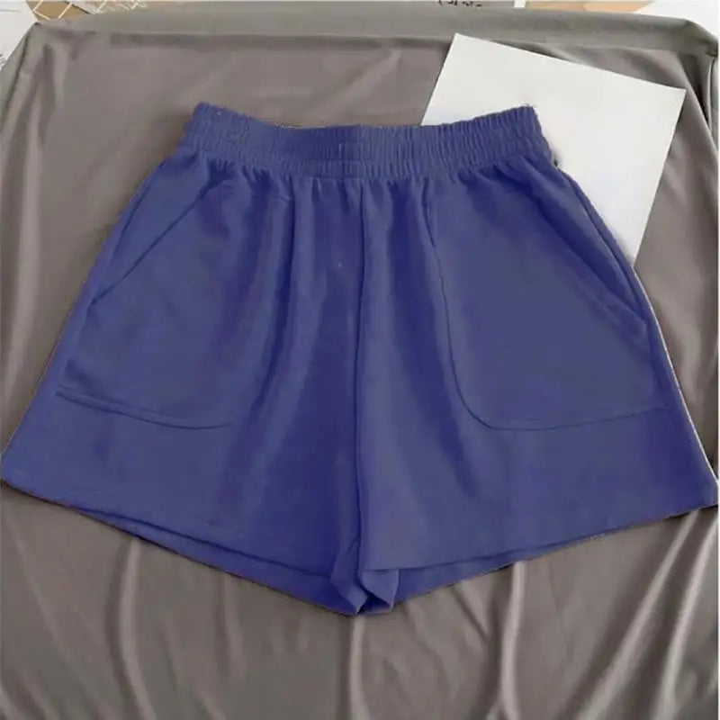 Relaxed Fit High-Waist Summer Shorts