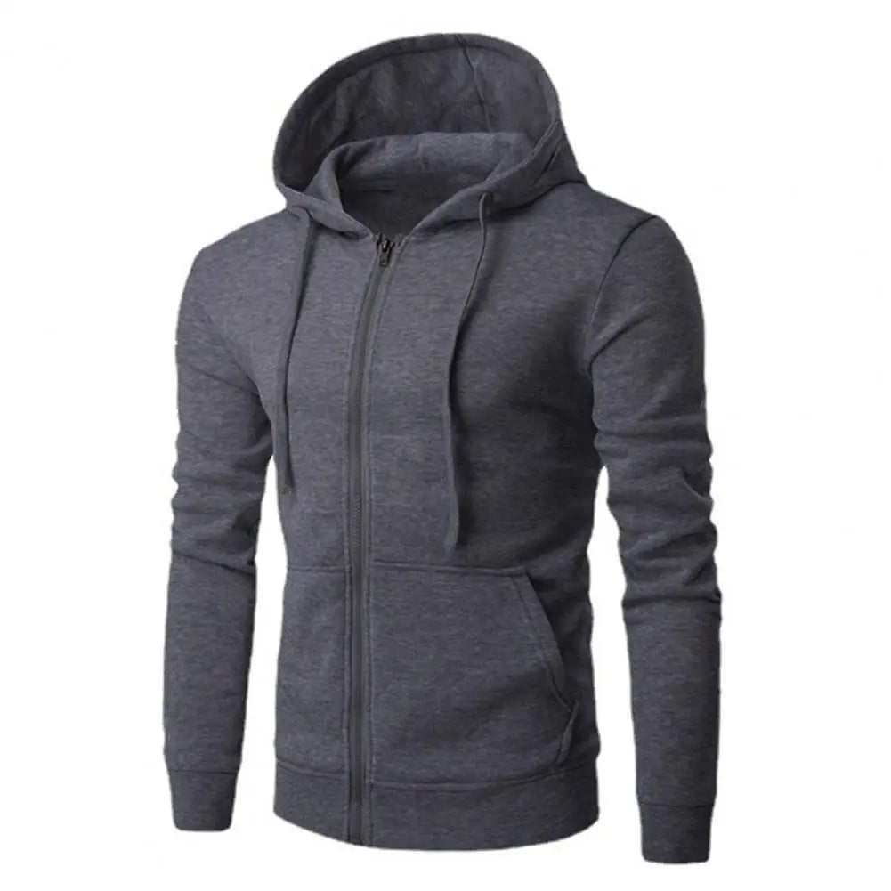 Men's Athletic Slim Fit Hooded Sweatshirt - VogeLuxe