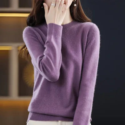 Pure Wool Women's Sweater for Cold Winter Days