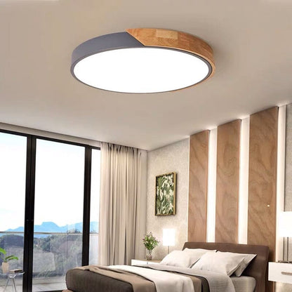 Rustic Wood Ceiling Chandelier