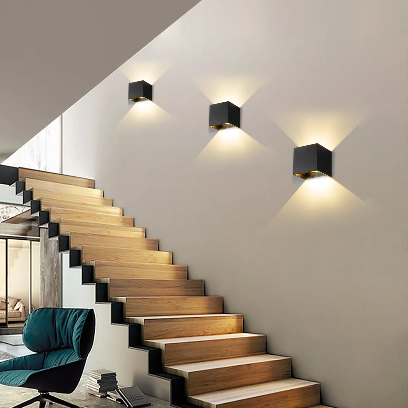 Rechargeable Wireless Wall Light with USB and Long Lasting Glow - VogeLuxe