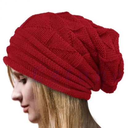 Cozy Slouchy Knit Winter Hat