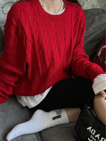 Cozy Oversized Women's Chunky Sweater