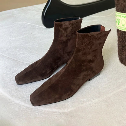 Cozy Faux Fur Ankle Boots