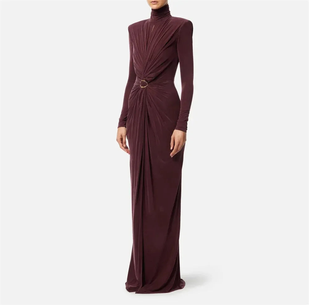 Luxury Floor Length Formal Evening Dress - BritishElegance