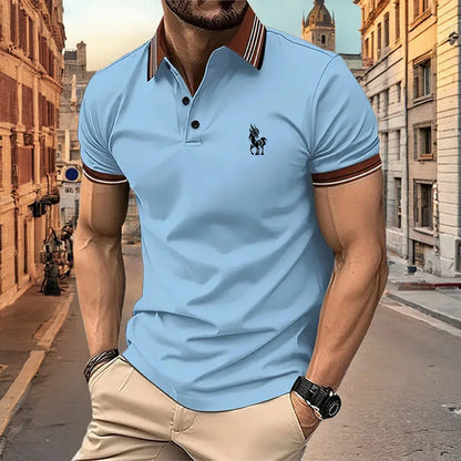 Cool Mens Short Sleeve Polo Shirt