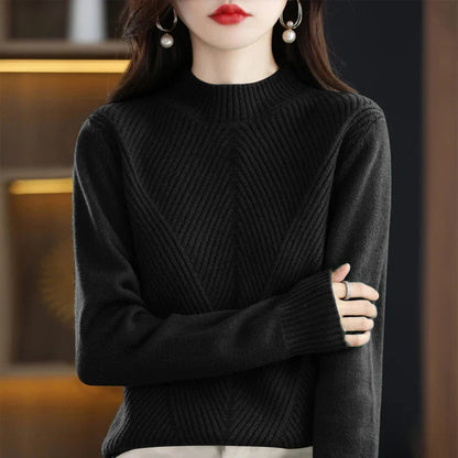 Warm Women's Cable Knit Sweater
